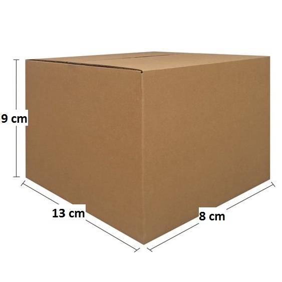 Small 13x8x9 Carton Box Packaging Box Packing Box Paper Boxes Kotak