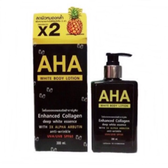 Aha White Body Lotion Uva Uvb Spf60